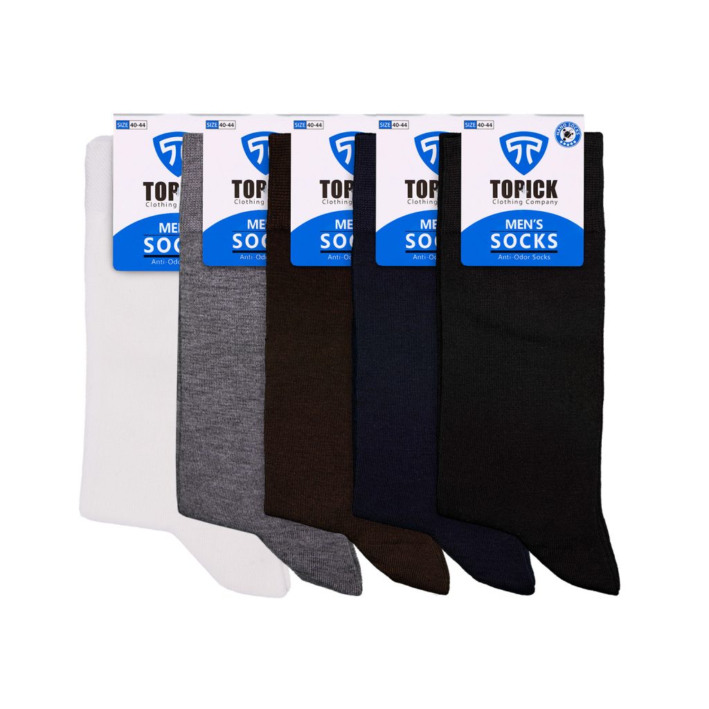 جوراب نانو ضدبو مردانه ساقدار تاپیک