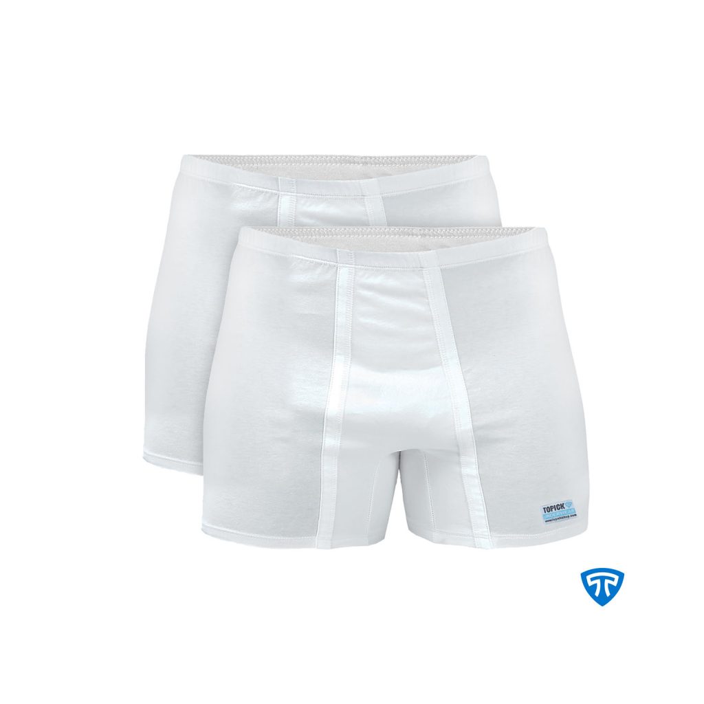 شورت پادار سفید تاپیک