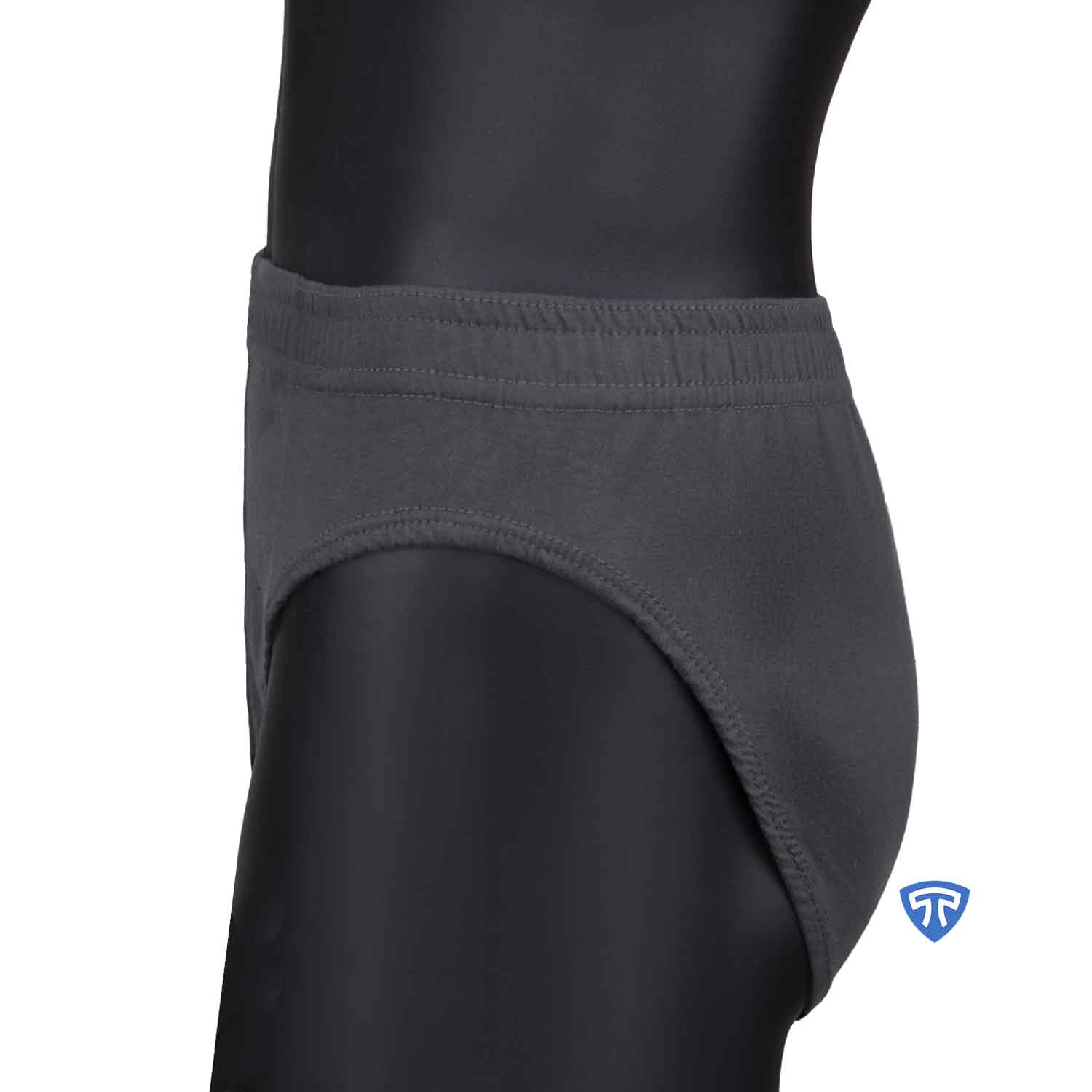 شورت اسلیپ پنبه کش لیفه ای زغالی