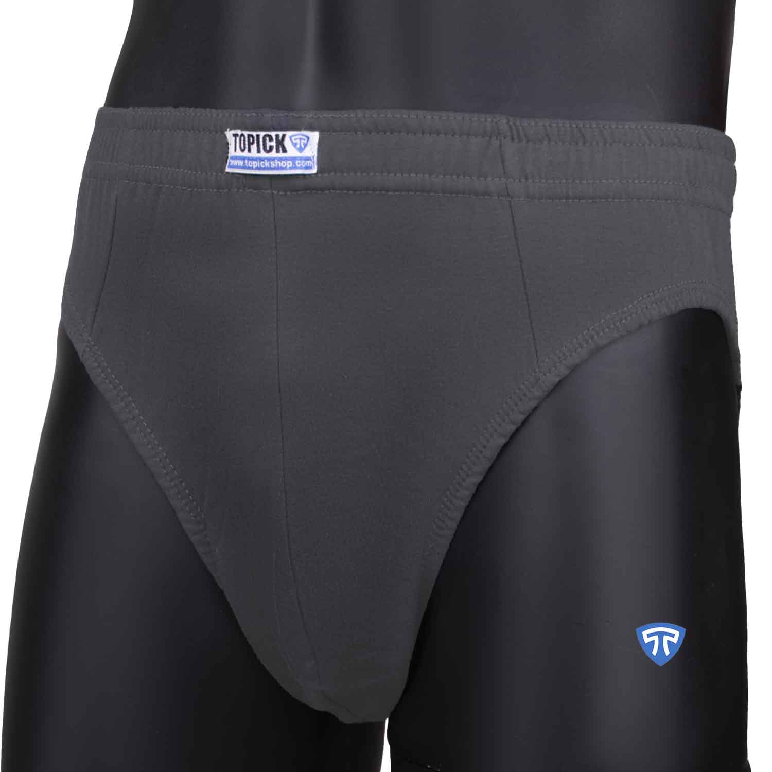 شورت اسلیپ پنبه کش لیفه ای زغالی