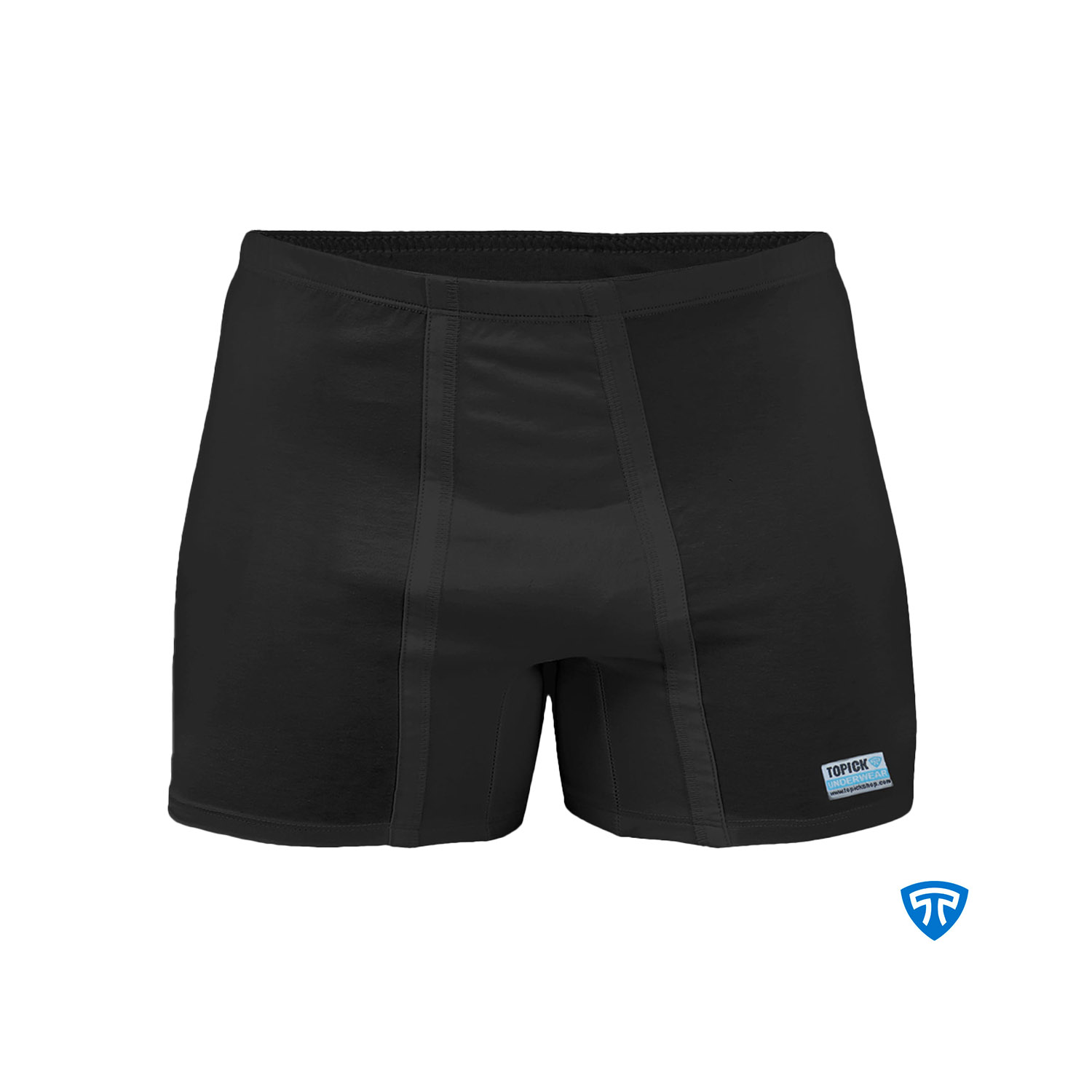شورت پادار مشکی تاپیک