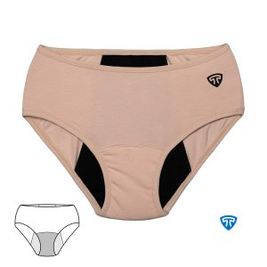 شورت پد کرم تاپیک مناسب قاعدگی جهت جلوگیری از نفوذ خون به لباس