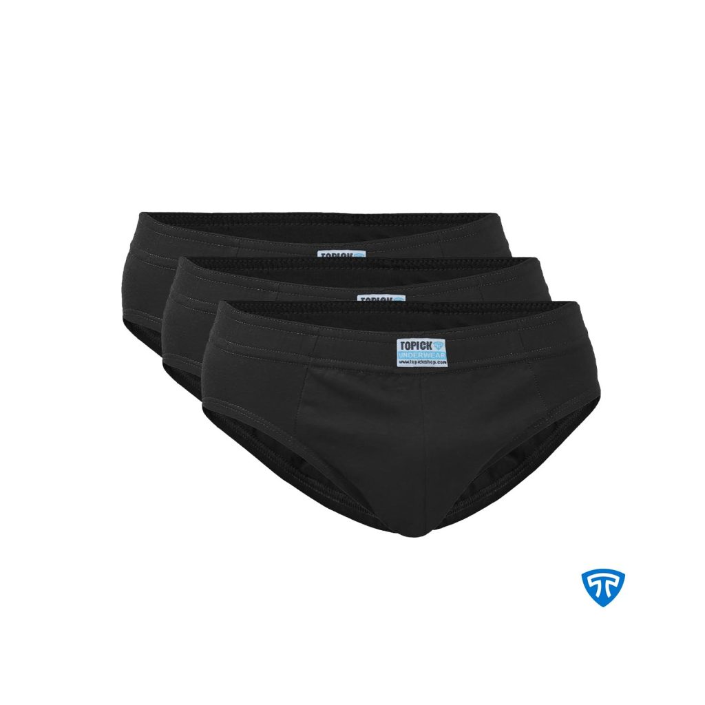 شورت اسلیپ مشکی پک 3 عددی تاپیک