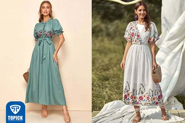 جدیدترین مدل لباس خانگی زنانه نخی