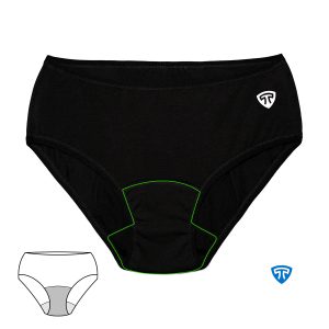 شورت نیم پد تاپیک مناسب قاعدگی و روزمره جهت جلوگیری از نفوذ خون به لباس