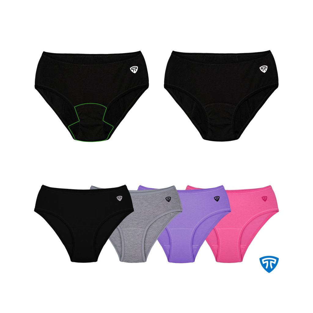 پکیج ویژه شورت پد پریودی قاعدگی و شورت نیم پد و شورت ضدحساسیت ضد قارچ ضد باکتری روزانه تاپیک