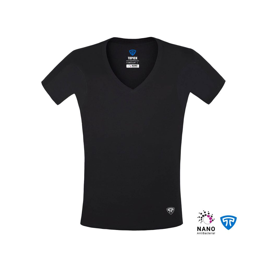 زیرپوش_ضد_تعریق_یقه_هفت_باز_مردانه_مشکی_1 نانو آنتی باکتریال