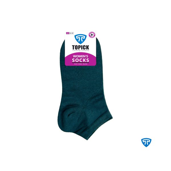 جوراب ضد بو نانو آنتی باکتریال نخ پنبه تاپیک مردانه و زنانه