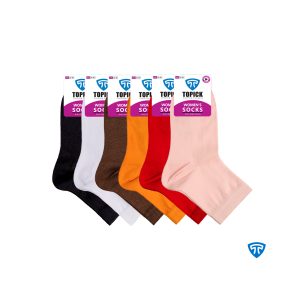 جوراب ضد بو نانو آنتی باکتریال نخ پنبه تاپیک مردانه و زنانه