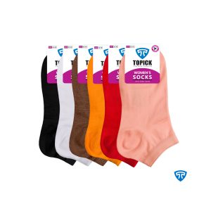 جوراب ضد بو نانو آنتی باکتریال نخ پنبه تاپیک مردانه و زنانه