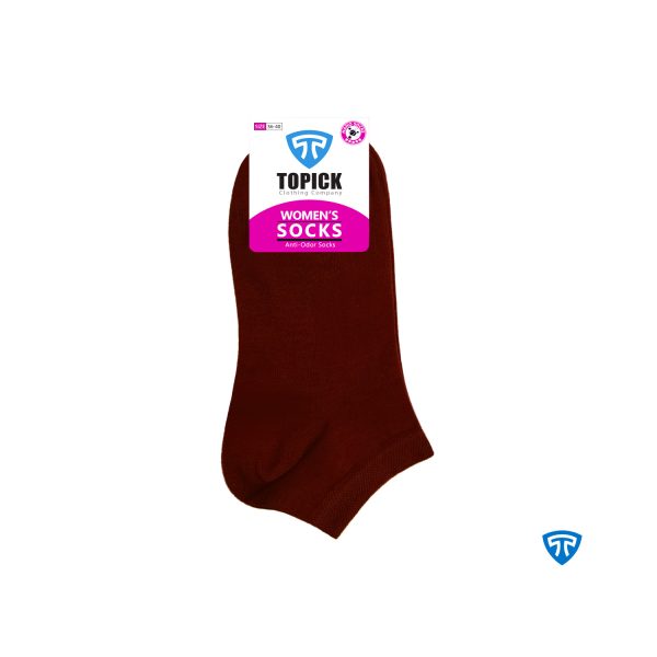 جوراب ضد بو نانو آنتی باکتریال نخ پنبه تاپیک مردانه و زنانه