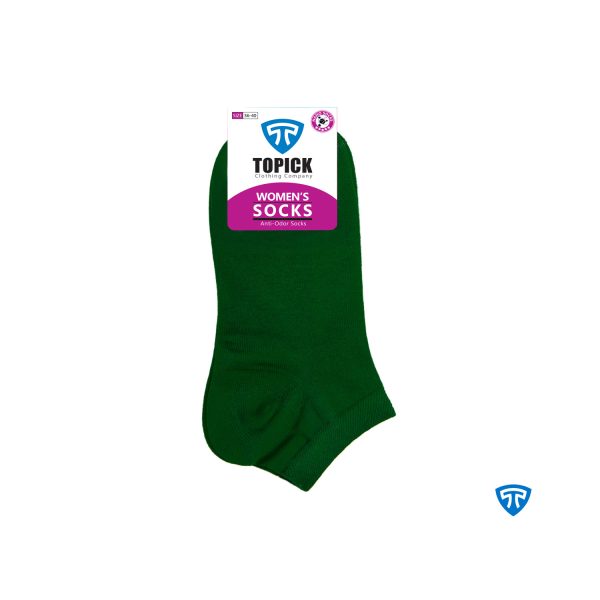 جوراب ضد بو نانو آنتی باکتریال نخ پنبه تاپیک مردانه و زنانه