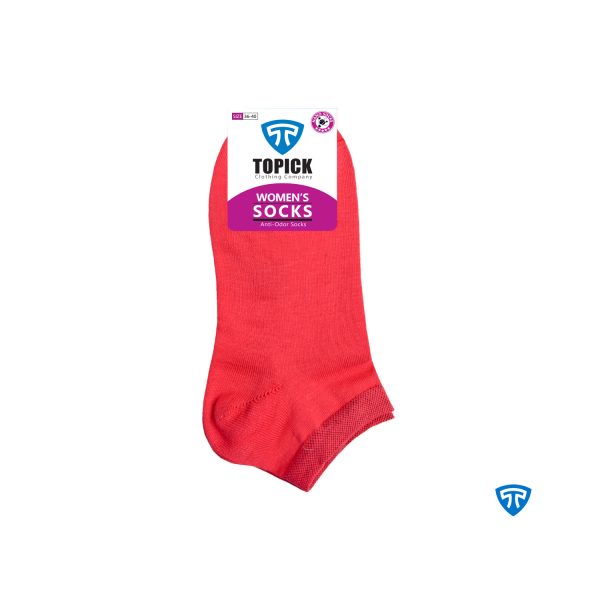 جوراب ضد بو نانو آنتی باکتریال نخ پنبه تاپیک مردانه و زنانه