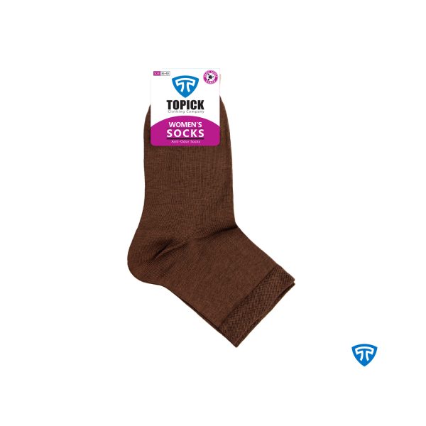 جوراب ضد بو نانو آنتی باکتریال نخ پنبه تاپیک مردانه و زنانه