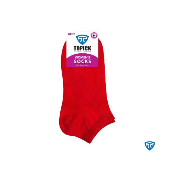 جوراب ضد بو نانو آنتی باکتریال نخ پنبه تاپیک مردانه و زنانه