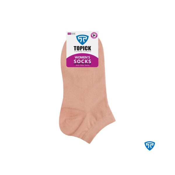 جوراب ضد بو نانو آنتی باکتریال نخ پنبه تاپیک مردانه و زنانه