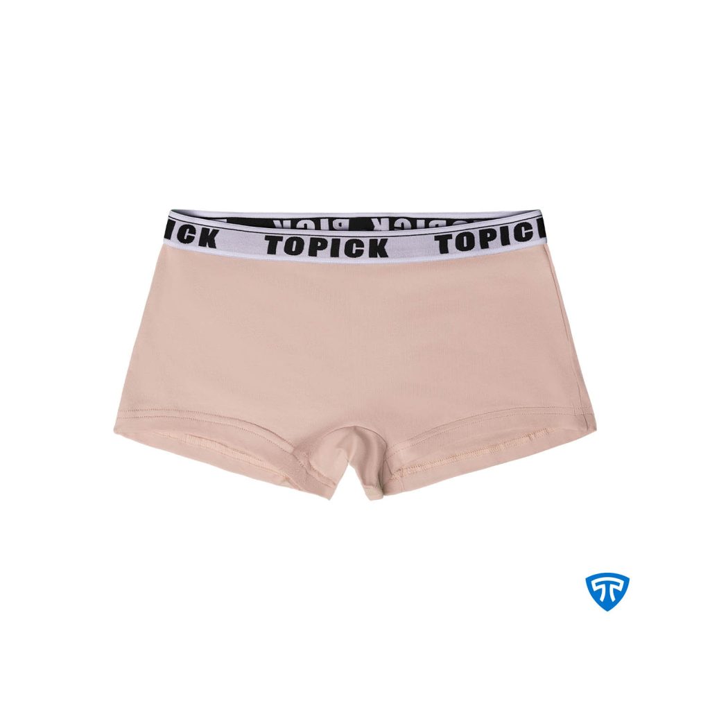 شورت اسپرت کرم نیم پا زنانه ضد حساسیت