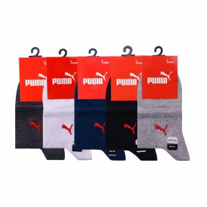 جوراب نیم ساق اسپرت مردانه 5 عددی تاپیک برند PUMA