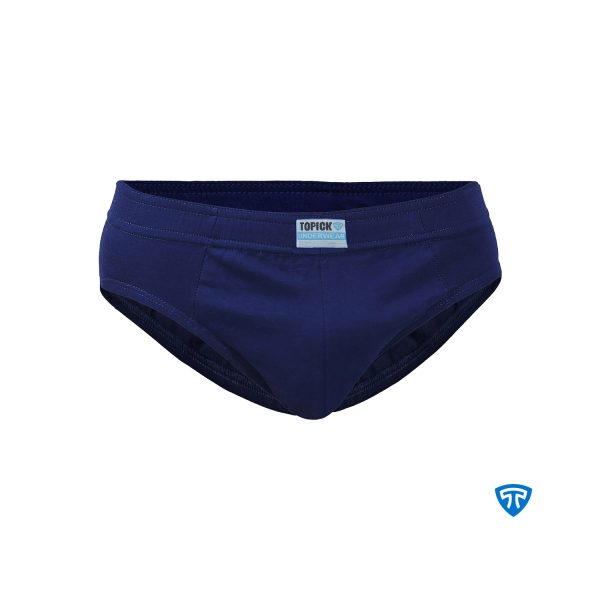 شورت اسلیپ پنبه کش لیفه ای تک عددی سورمه ای