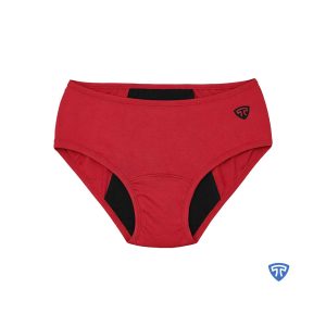 شورتپد قرمز مناسب دوران قاعدگی پریودی