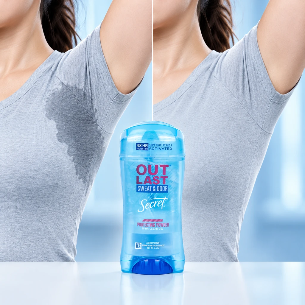 مام زنانه - استیک ژلی ضدتعریق زنانه سکرت مدل Sweat & Odor