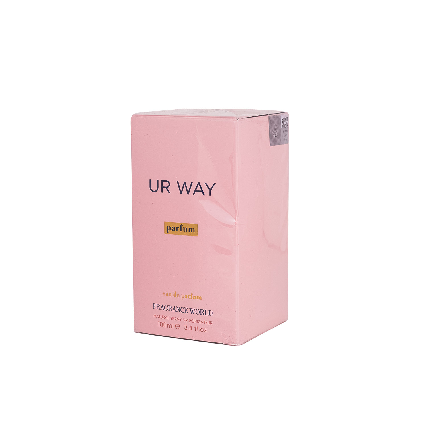 عطر زنانه Fragrance World UR WAY ادو پرفیوم ۱۰۰ میل با رایحهای شیرین، گلی و مُشکی. مناسب استفاده روزانه، چهار فصل و هدیهای شیک و همهپسند. عطر Fragrance World UR WAY خرید عطر Ur Way زنانه