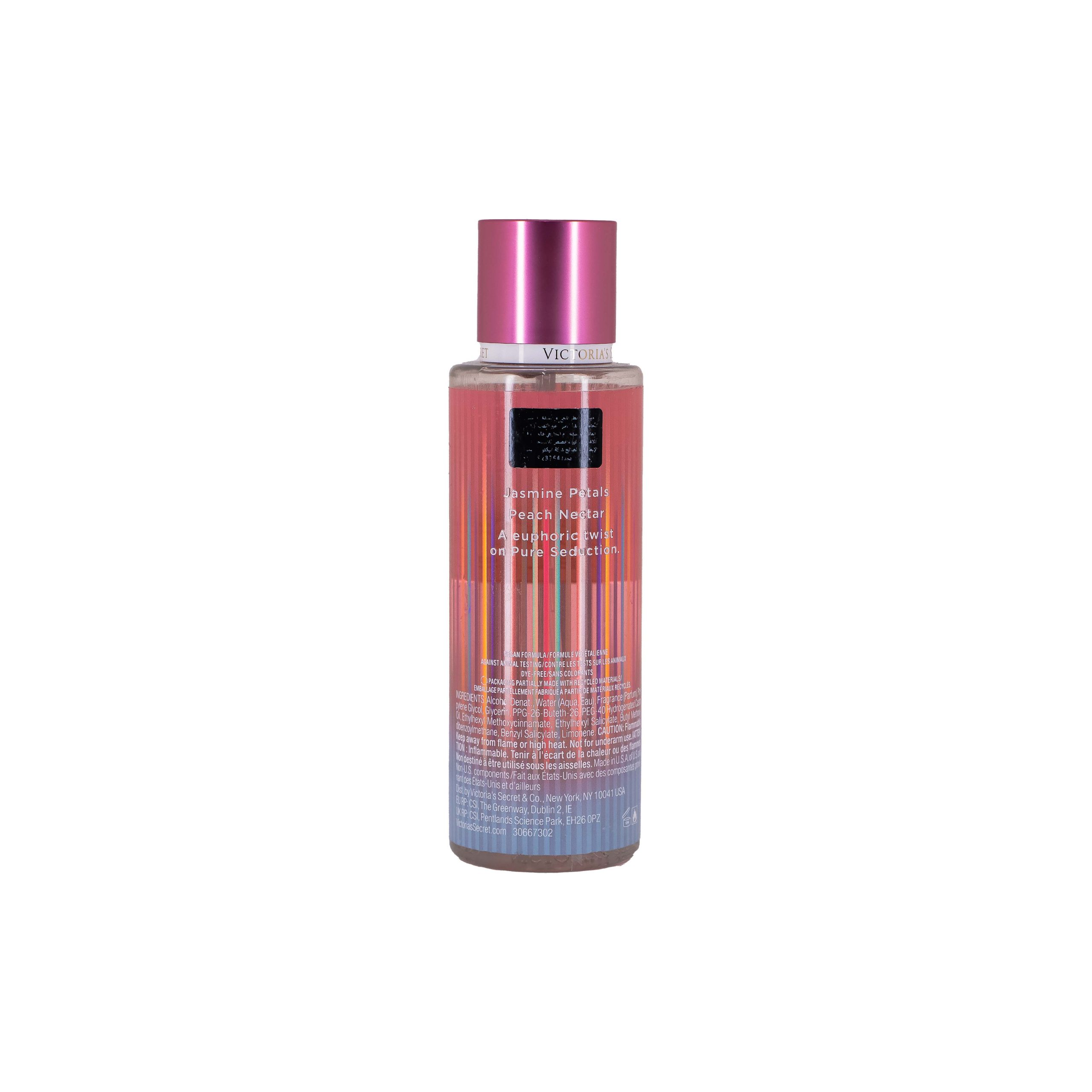 بادی میست Victoria's Secret Pure Seduction Bliss با رایحه شیرین، میوهای و گلی، حجم 250 میلیلیتر، مناسب استفاده روزانه با پخش بوی ملایم و حس طراوت و شادابی.