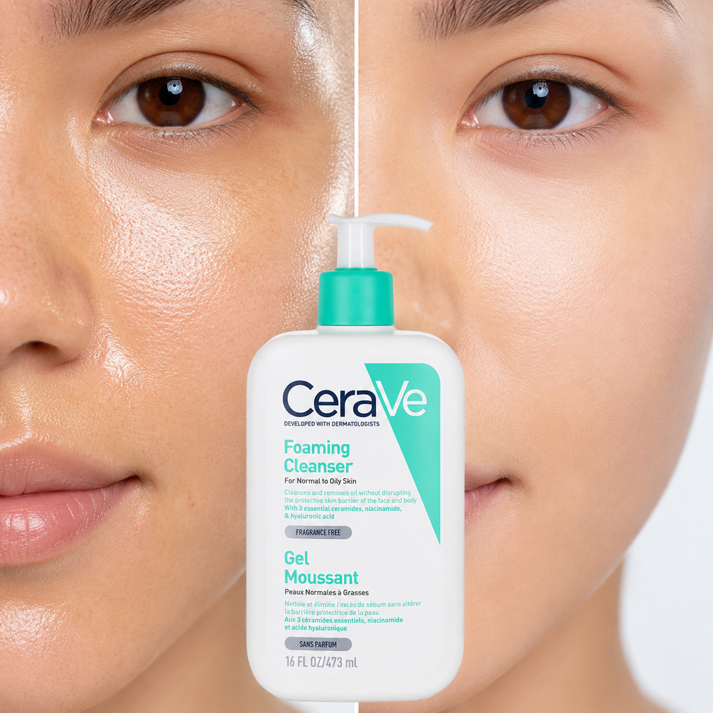 شوینده فومینگ سراوی مخصوص پوست نرمال تا چرب (Foaming Cleanser)