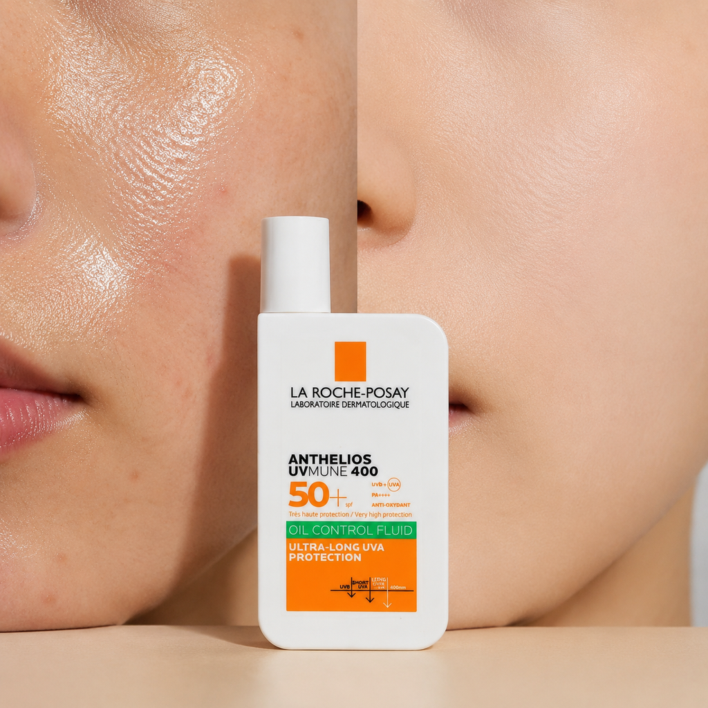 ضدآفتاب فلوئیدی کنترل کننده چربی لاروش پوزای SPF+50