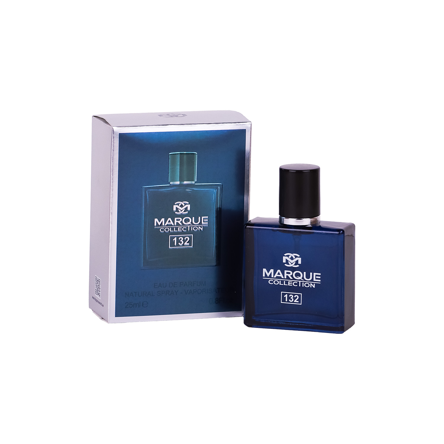 عطر جیبی مردانه مارکویی کالکشن مدل بلو شنل کد 132 Bleu de Chanel