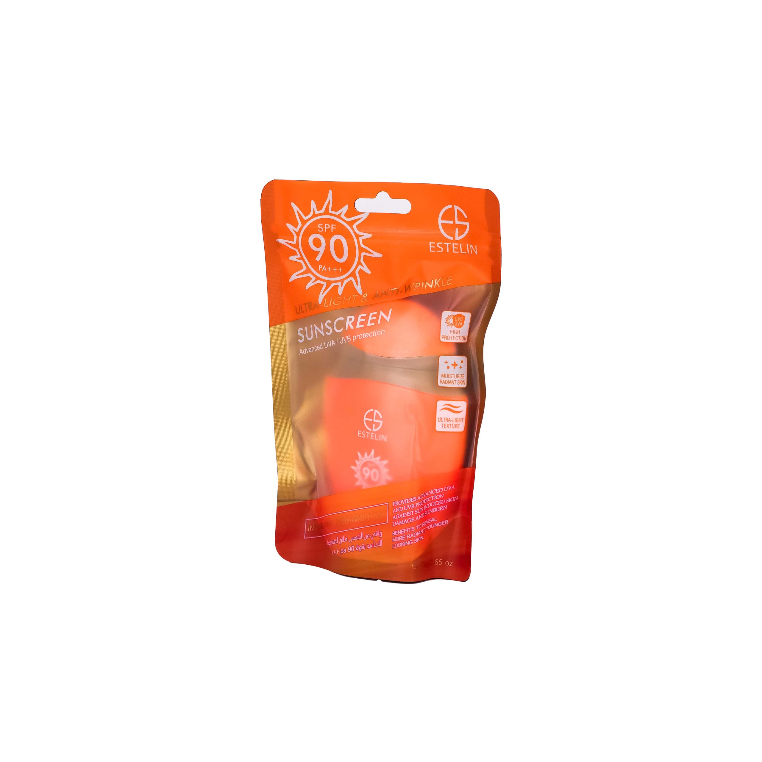 خرید ضدآفتاب استلین Ultra Light & Anti-Wrinkle SPF 90 PA+++ با بافت سبک، فینیش نامرئی، محافظت بالا در برابر UVA/UVB و مناسب صورت و بدن.