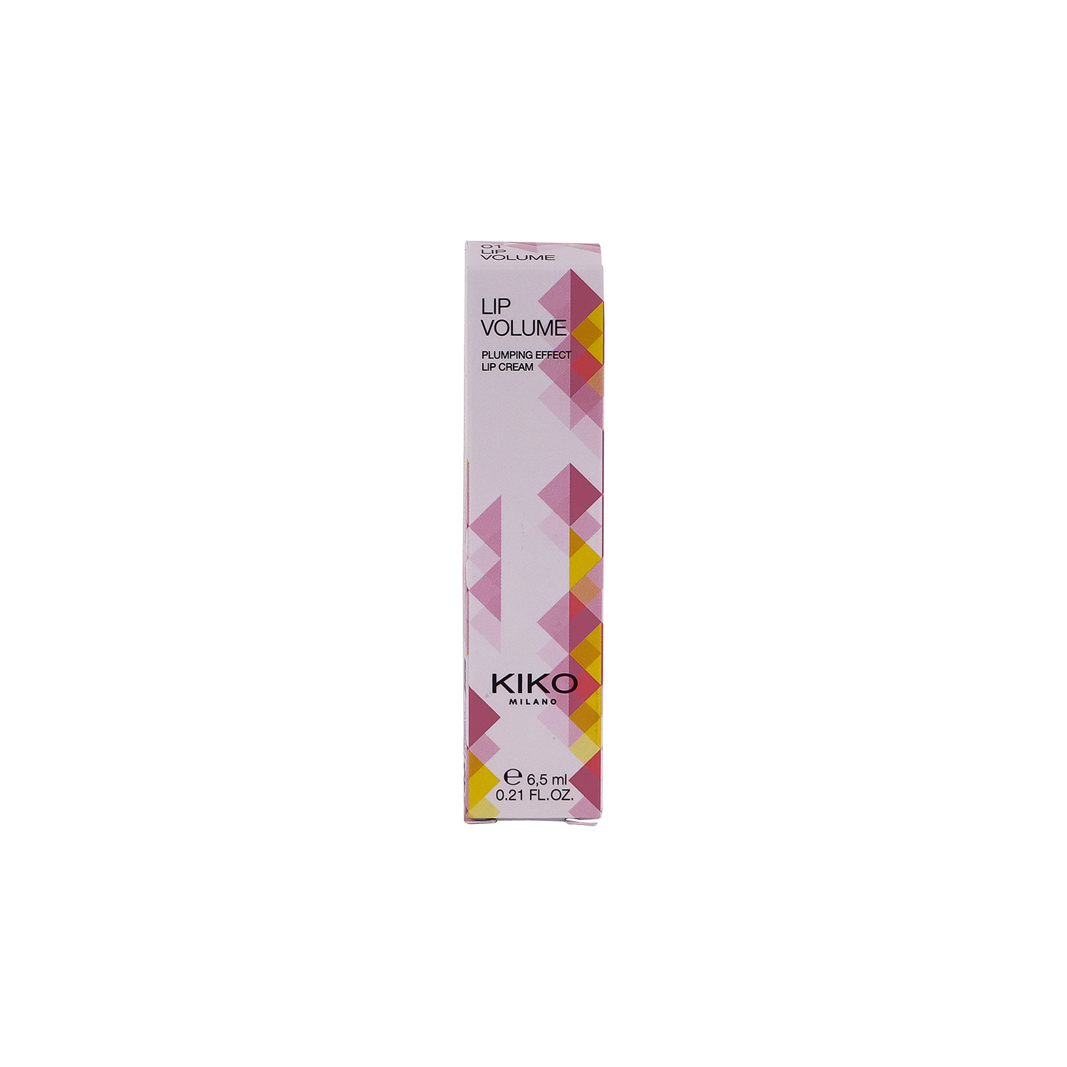 بالم حجمدهنده لب کیکو میلانو Lip Volume شماره 01 Tutu Rose، با بافت کرمی، رنگ صورتی ملایم و فرمول آبرسان حاوی هیالورونیک اسید و روغن دانه کنجد. مناسب برای حجمدهی طبیعی، نرمی و درخشش لبها.