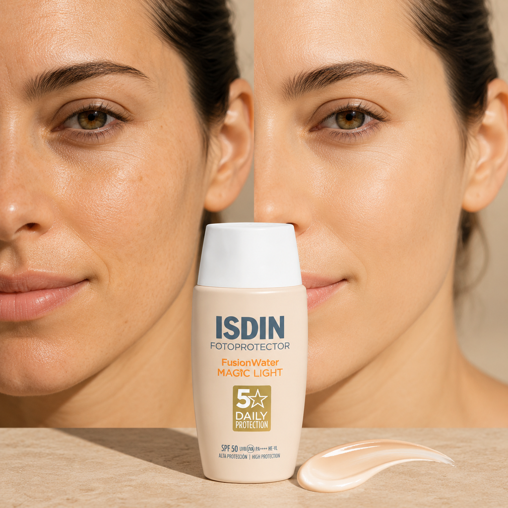 ضدآفتاب فیوژن واتر مجیک لایت ایزدین SPF50