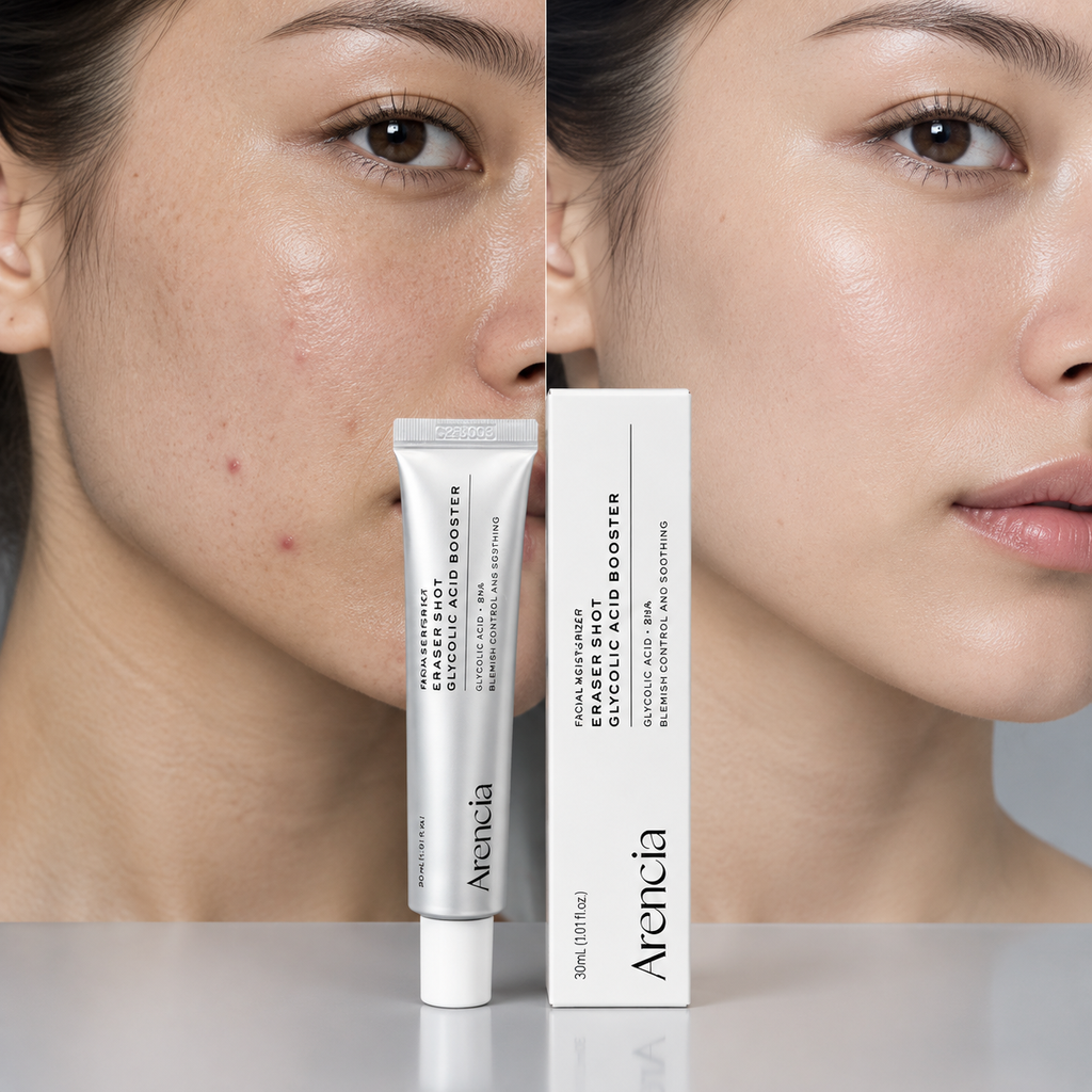 بوستر سرم گلیکولیک اسید لایه بردار آرنسیا Eraser Shot Glycolic Acid Booster