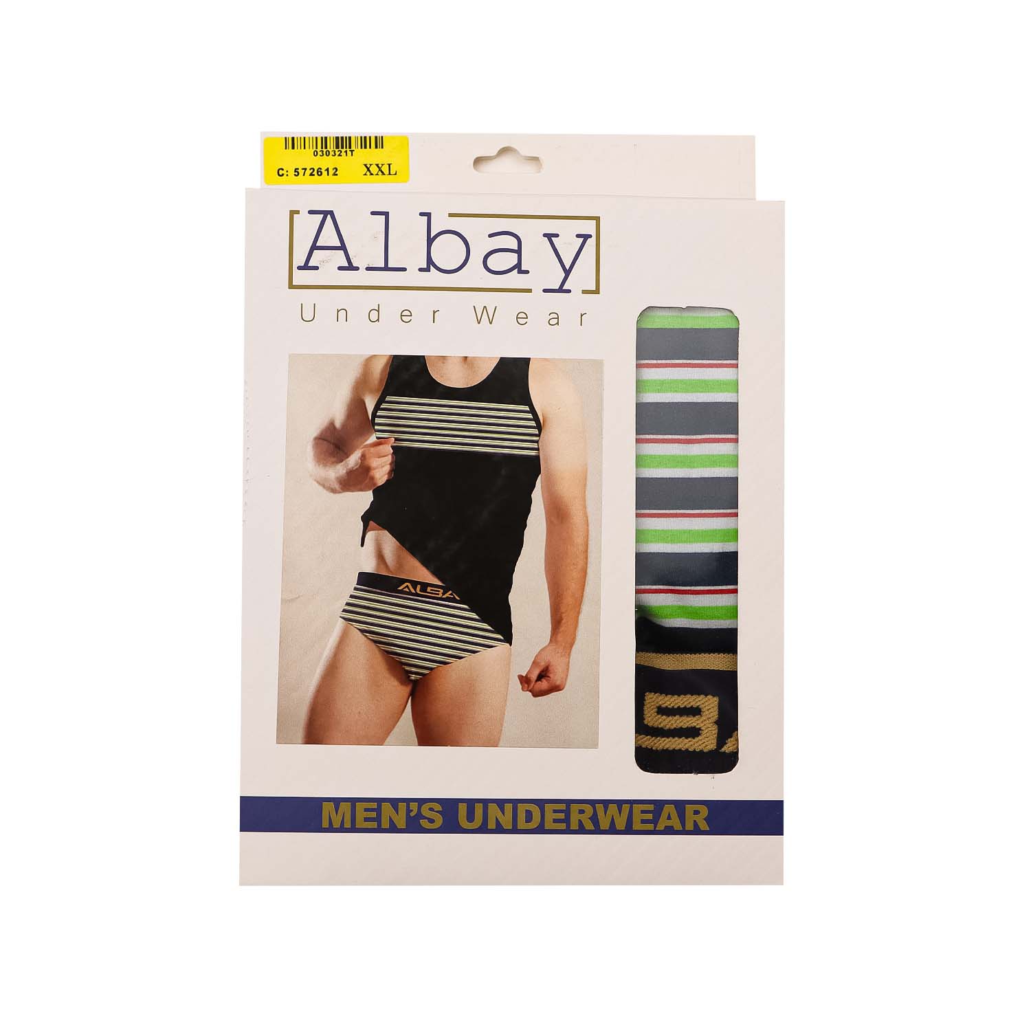 ست زیرپوش و شلوارک مردانه albay