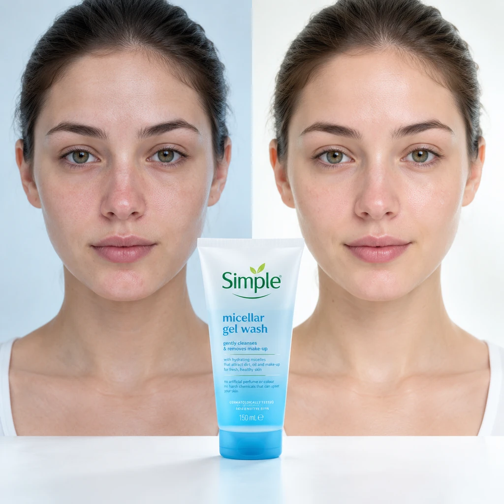 ژل شستشوی صورت سیمپل مدل Micellar Gel Wash