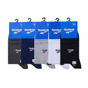 جوراب نیم ساق اسپرت مردانه 5 عددی تاپیک برند REEBOK